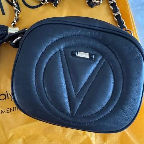 Valentino black crossbody bag
